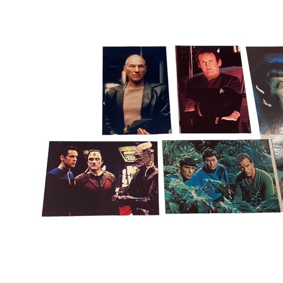 Sar Trek Vintage Paramount Postcards and Photo Lot (5 Postcards, 1 Photo) - Picture 2 of 6